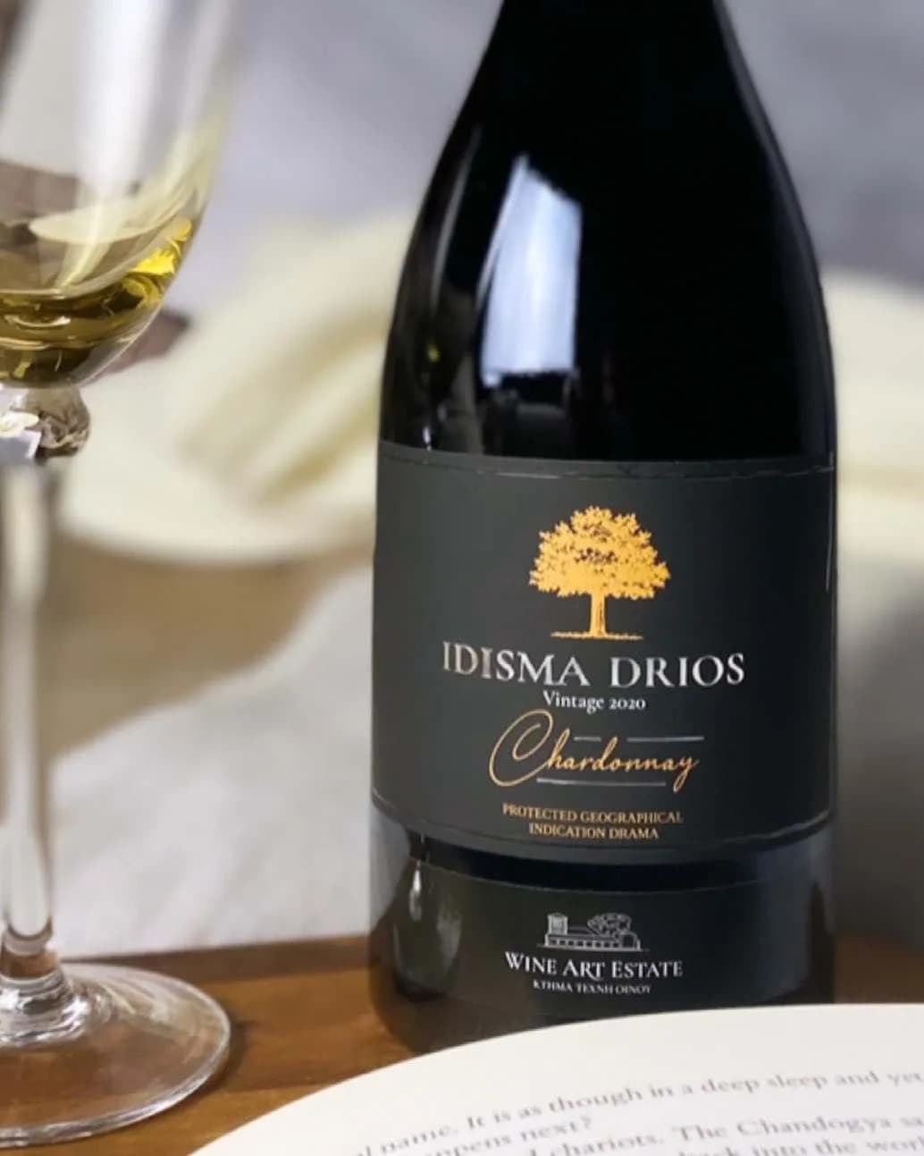 Idisma Drios Chardonnay - Wine Art Estate