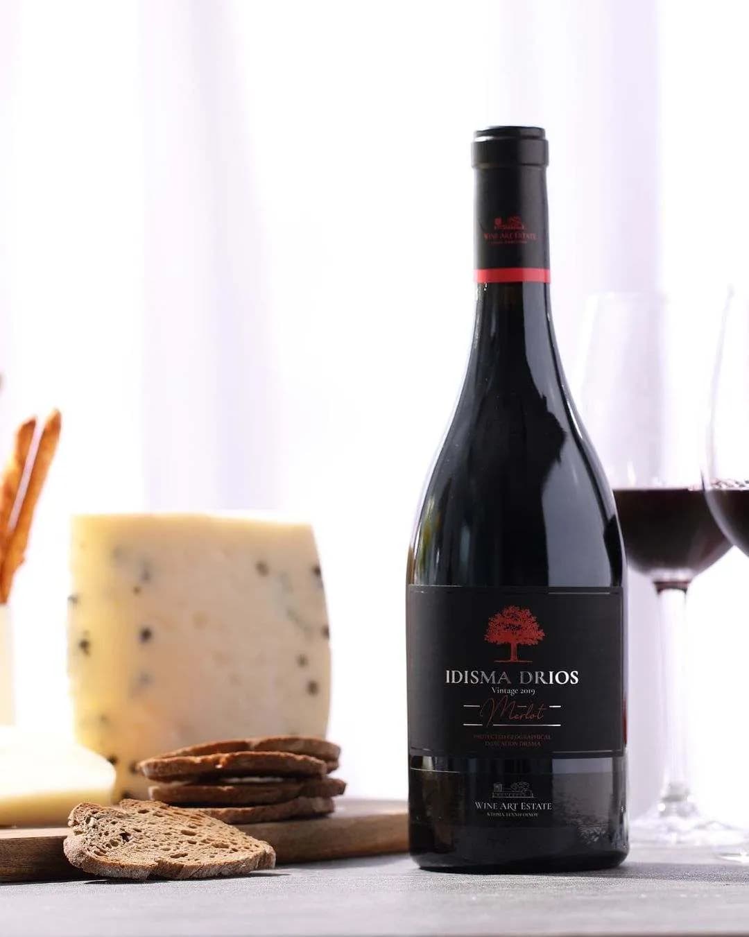 Idisma Drios Merlot - Wine Art Estate