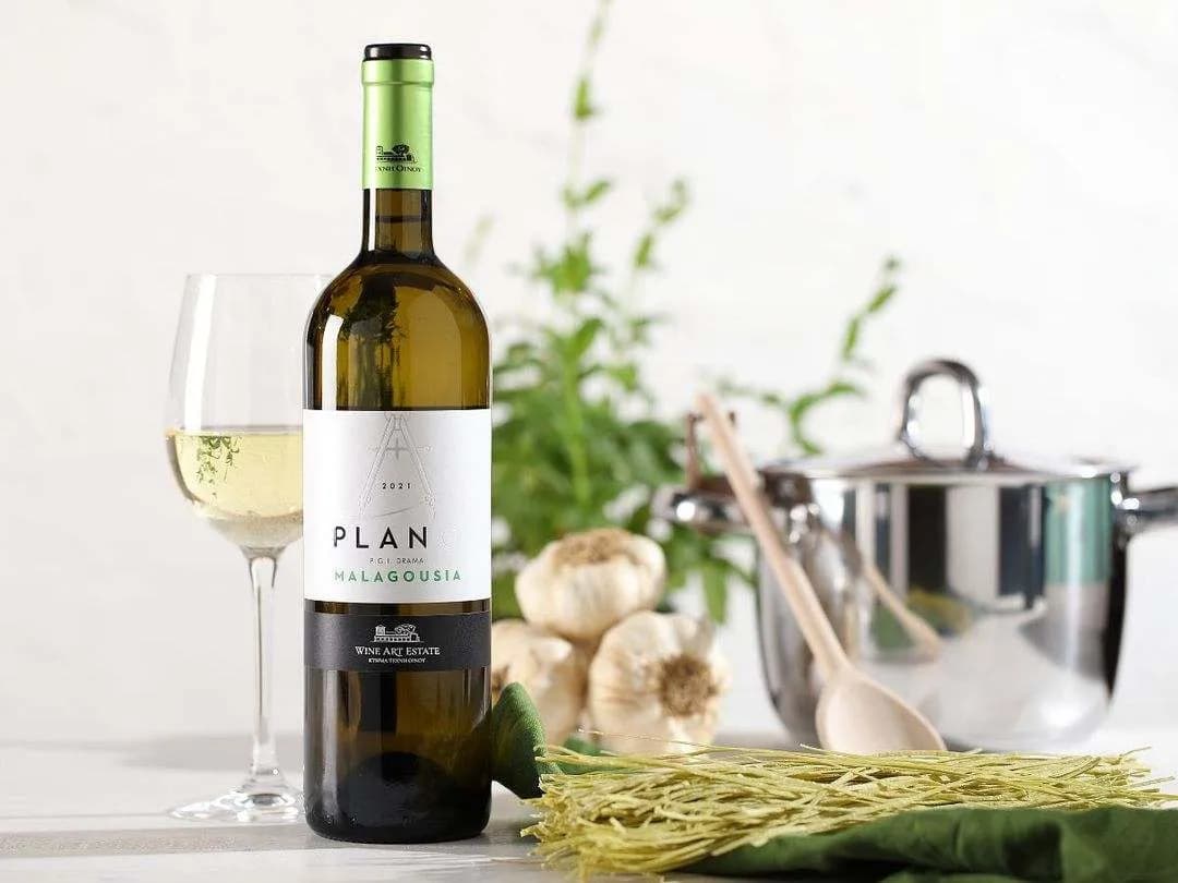 Plano Malagousia - Wine Art Estate