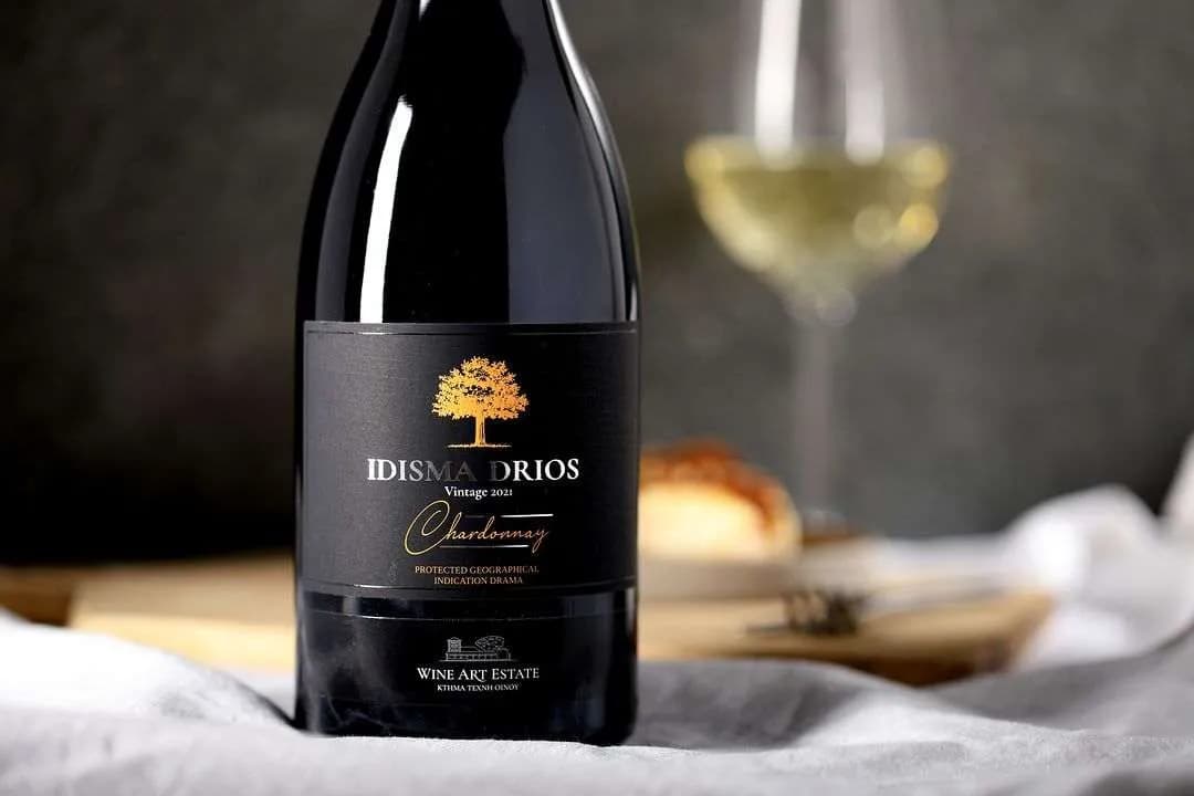 Idisma Drios Chardonnay - Wine Art Estate