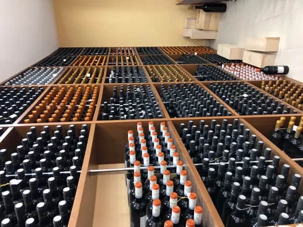 Hochwertiger griechischer Weinshop