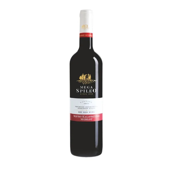 Mega Spileo Mavro Kalavritino-Merlot