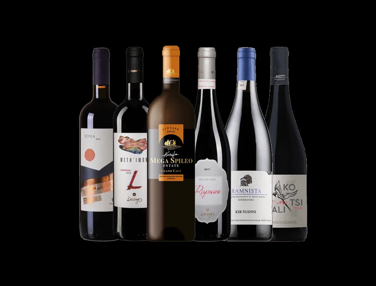 Probierpaket Griechische Rotweinsorten